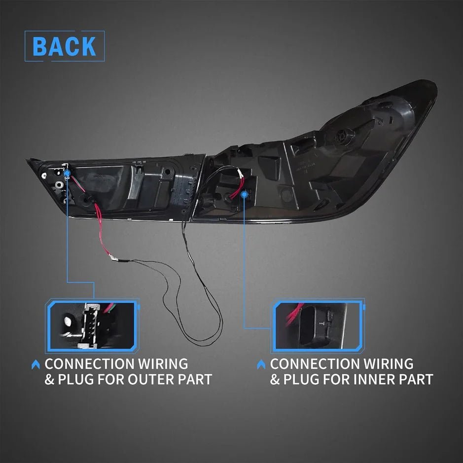 BMW 3 Series G20 M3 G80 W/Sequential Amber Turn Signal LED Taillights 2020 - 2024